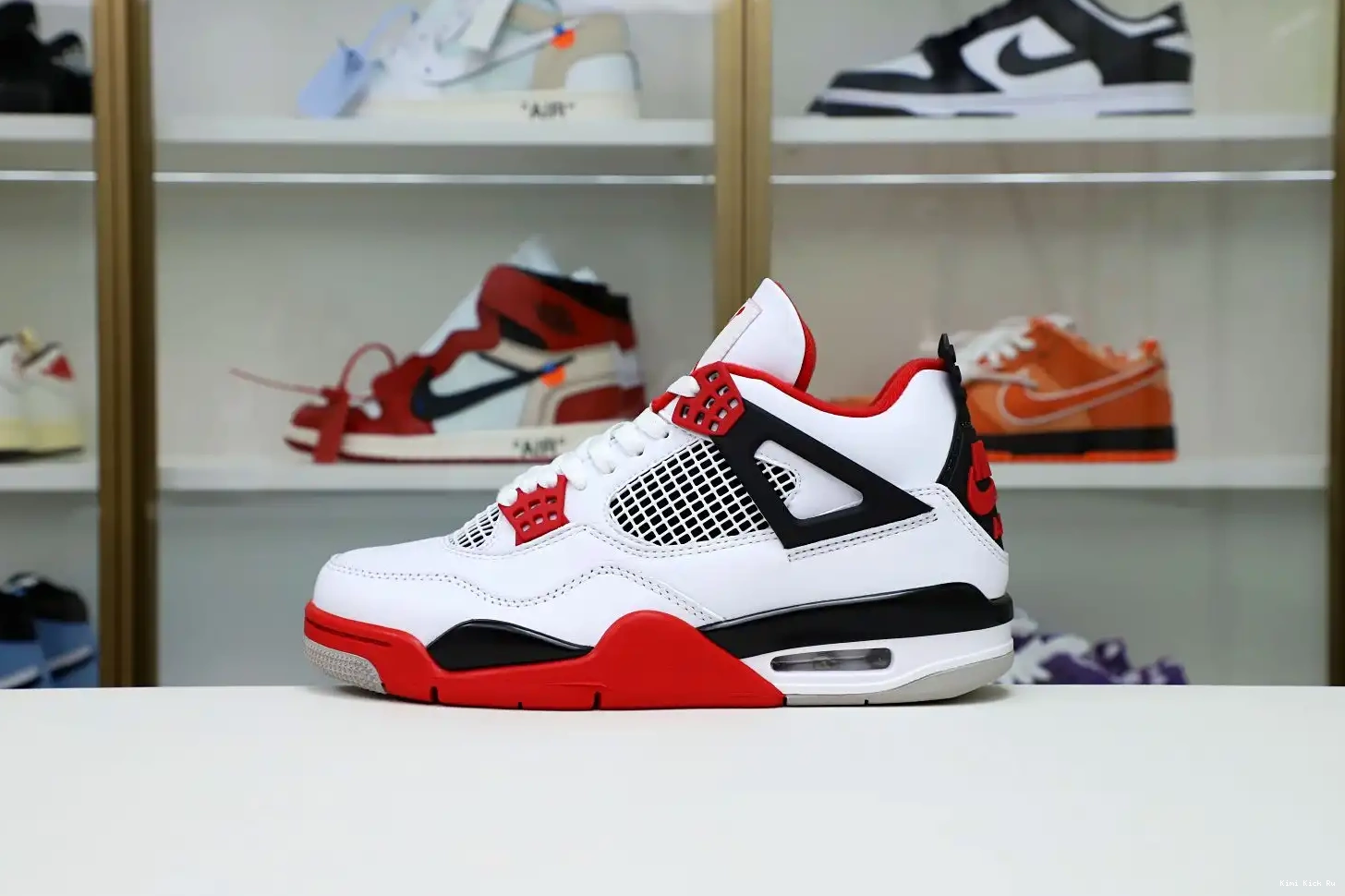 JORDAN RED' 4 Kimikick 'FIRE AIR RETRO 2012 0522